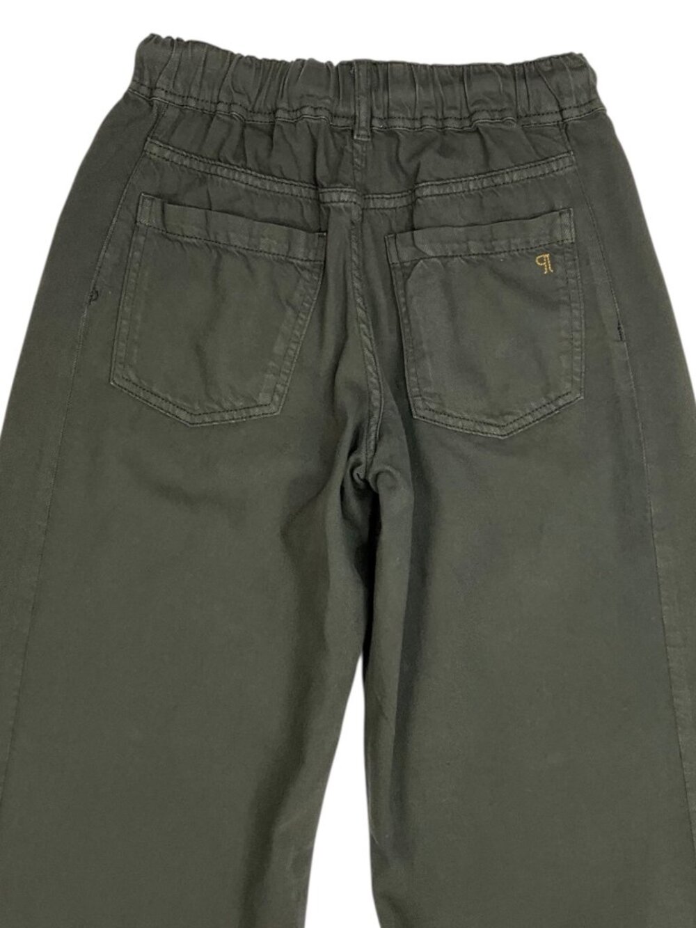 Anthropologie Pilcro Adi Pull On Mid Rise Flare Pants XS Faded Black - Picture 13 of 16